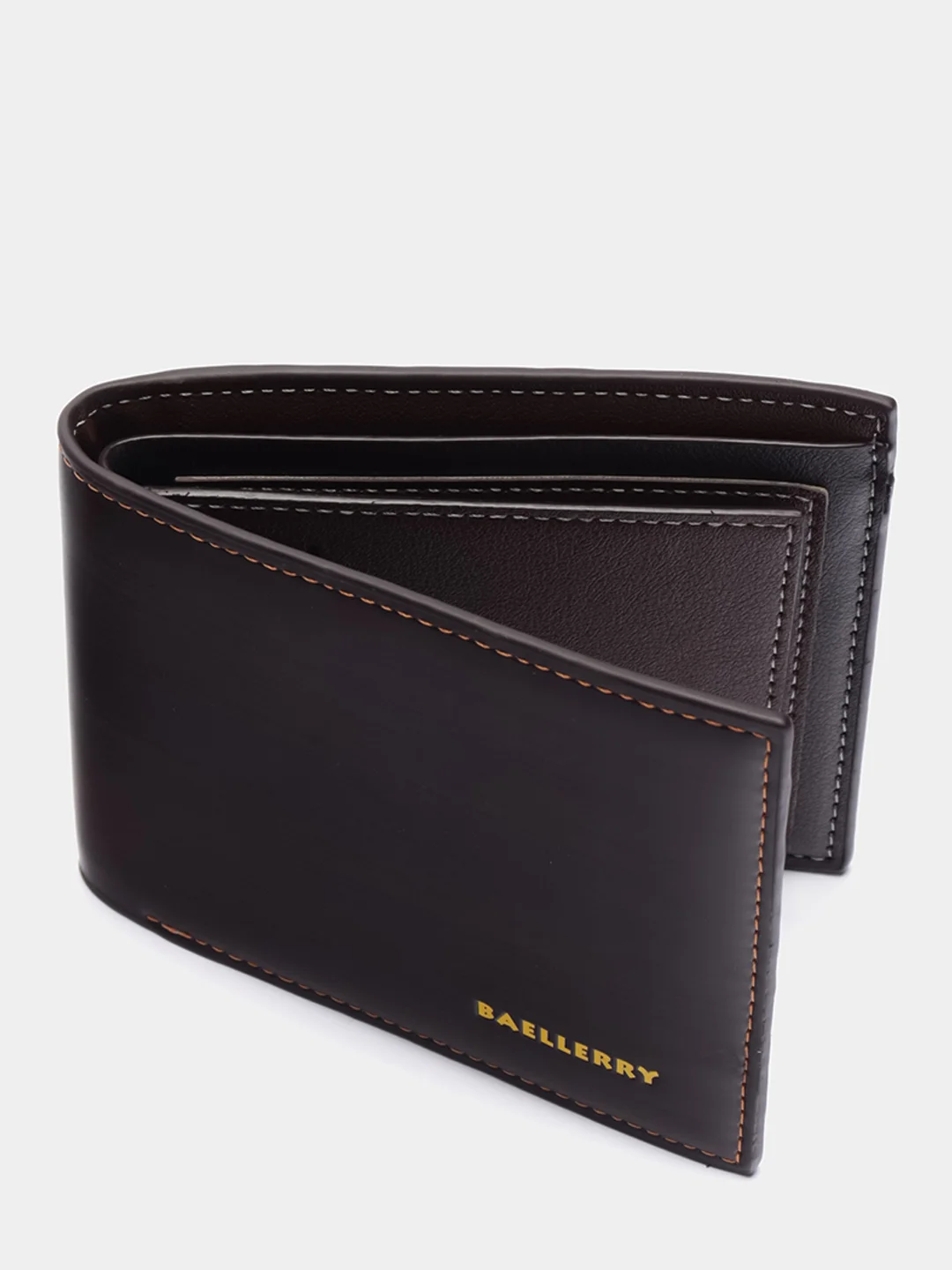 Коричневый мужской бумажник Baellerry simple