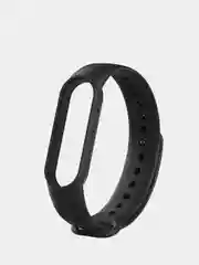 Черный ремешок для фитнес браслета Xiaomi Mi Band 5
