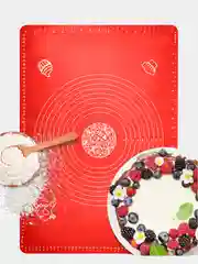 Силиконовый коврик для выпечки и раскатки теста