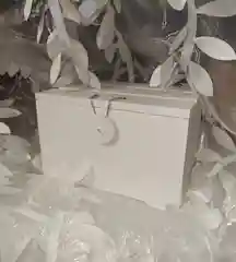 Белый коробка. Шкатулка. Бокс