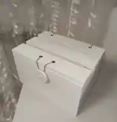 Белый коробка. Шкатулка. Бокс