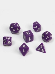 Набор кубиков для D&D, Dungeons and Dragons, ДнД, DnD, для ролевых игр, Pathfinder 7 шт