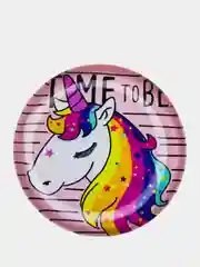 Бежевый объемный попсокет для смартфона "Единорог"