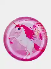 Серый объемный попсокет для смартфона "Единорог"