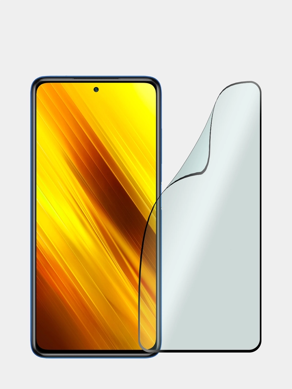 Керамическая пленка CERAMICS 9D Full Glue для Xiaomi POCO X3/Redmi NOTE 8 Pro/8T/9S/9 Pro