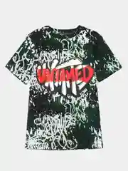 Зеленый футболка детская для мальчика LOKKI, 2112-070, UNTAMED