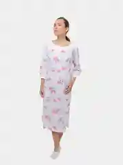 Розовый сорочка женская 3/4 рукав