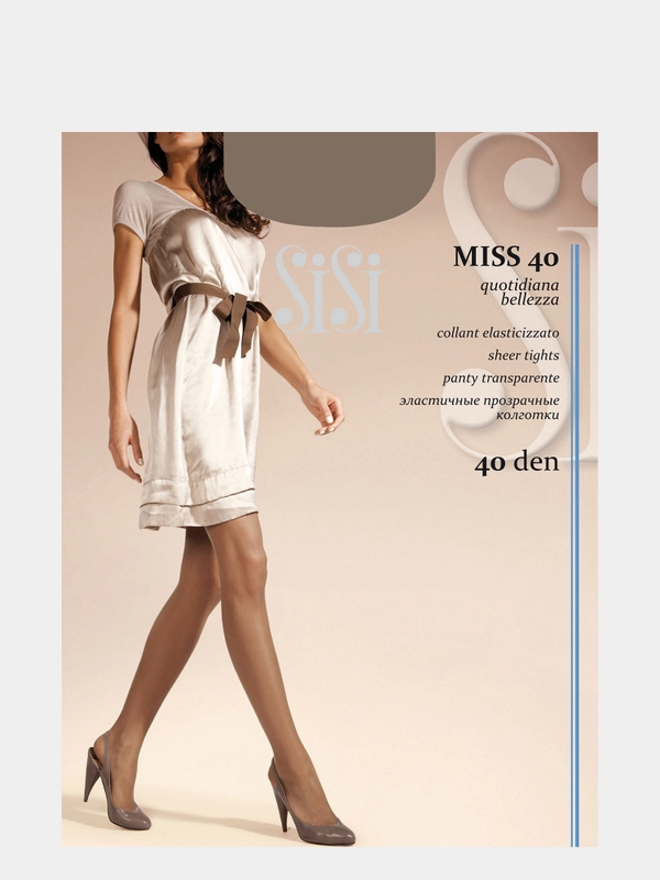 Колготки женские классические SiSi, Miss 40 den, LYCRA