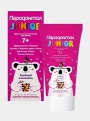 СВОБОДА Зубная паста для детей Junior ягодный коктейль "Пародонтол" 7+, 62 г