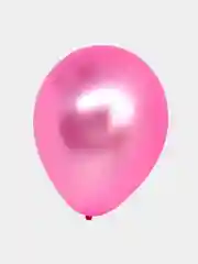 Розовый воздушные шары, блестящие, 10 штук