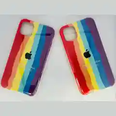 Чехол на iPhone 12 Pro Max, радужный