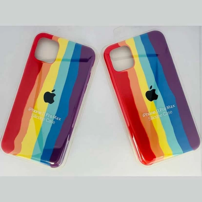 Чехол на iPhone 12 Pro Max, радужный
