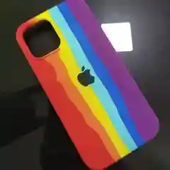 Чехол на iPhone 12 Pro Max, радужный