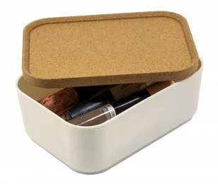 Бежевый меланж корзина Korely mini