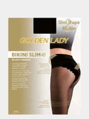 Колготки с утяжкой трусиками Golden Lady, BIKINI SLIM 40 den, LYCRA