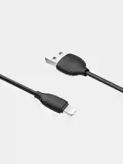 Дата-кабель для APPLE 1м Borofone BX19, НА АЙФОН для зарядки, usb кабель LIGHTNING 2.4A