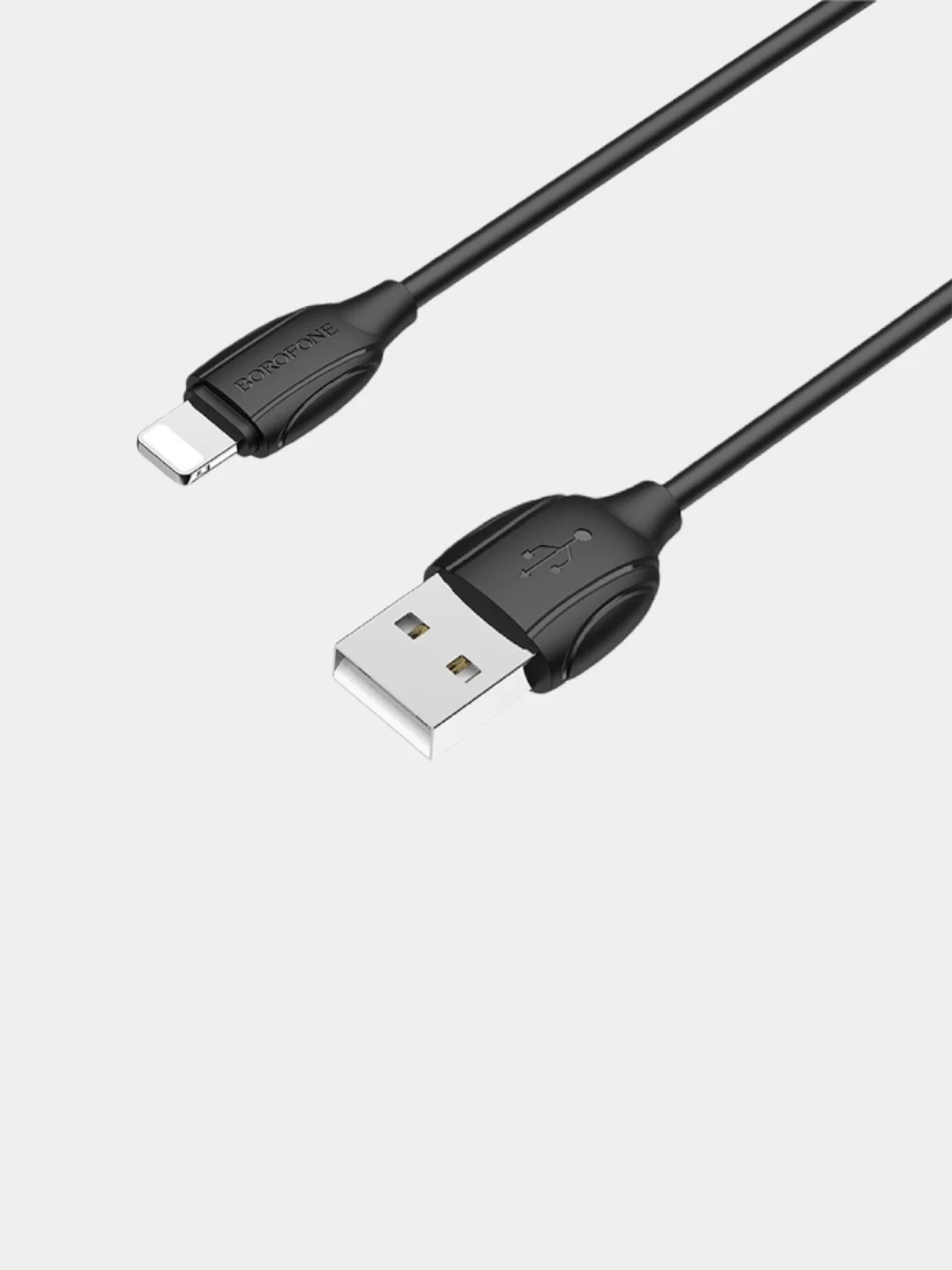 Дата-кабель для APPLE 1м Borofone BX19, НА АЙФОН для зарядки, usb кабель LIGHTNING 2.4A