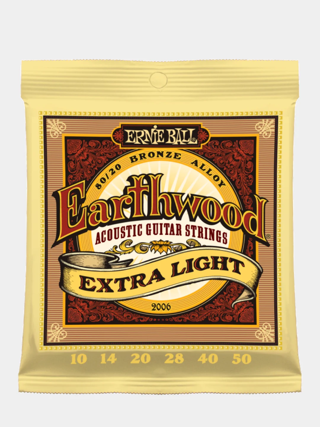 Струны для акустической гитары Ernie Ball Earthwood 80/20