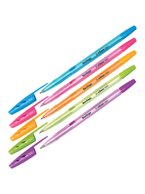 Ручка шариковая Tribase Neon