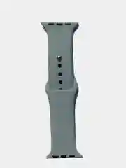 Серый ремешок, браслет силиконовый для Apple Watch эпл вотч, на корпус 38/40 мм 42/44мм