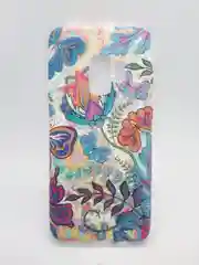 Розовый чехол накладка Samsung S9 / S9 plus