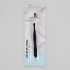 Пинцет скошенный, узкий, 8,5 см, цвет чёрный
