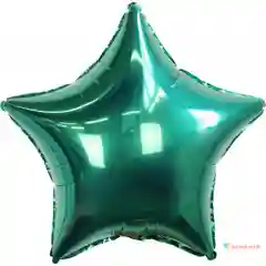 Бирюзовый воздушные шары.Звезда