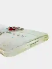 Чехол Apple iPhone 6 / 6s, 7 / 8 / SE 2020 пластиковый с рисунком, со стразами Стрекоза