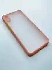 Розовый чехол для Xiaomi Redmi 9A матовый пластиковый Сяоми редми 9А