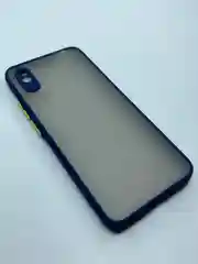 Темно-синий чехол для Xiaomi Redmi 9A матовый пластиковый Сяоми редми 9А