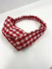Красный женская повязка на голову с резинкой