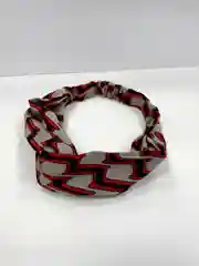 Серый меланж женская повязка на голову с резинкой