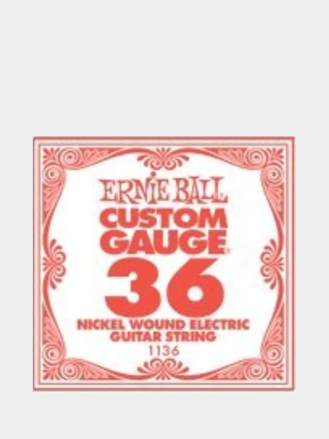 Одиночные струны для акустической гитары и электрогитары Ernie Ball