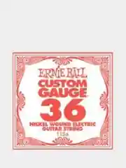 Одиночные струны для акустической гитары и электрогитары Ernie Ball
