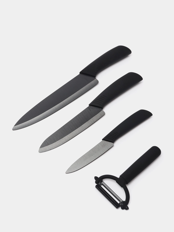 Набор керамических кухонных ножей Xiaomi Huohou Nano Ceramic Knife, HU0010