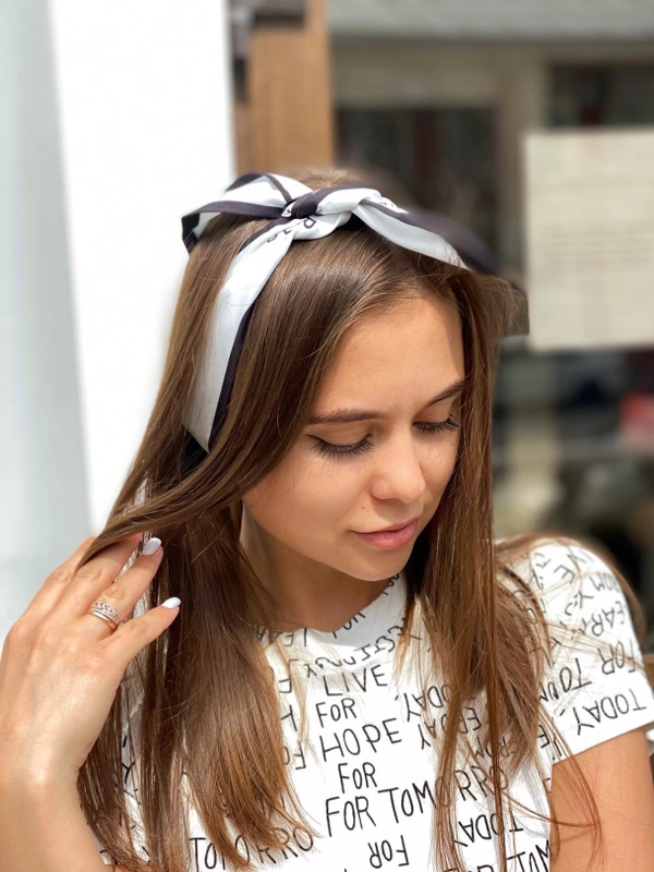 Лента для волос, Повязка для волос, Твилли, повязка на голову, лента, платок