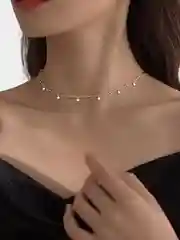 Цепочка ожерелье с подвесками