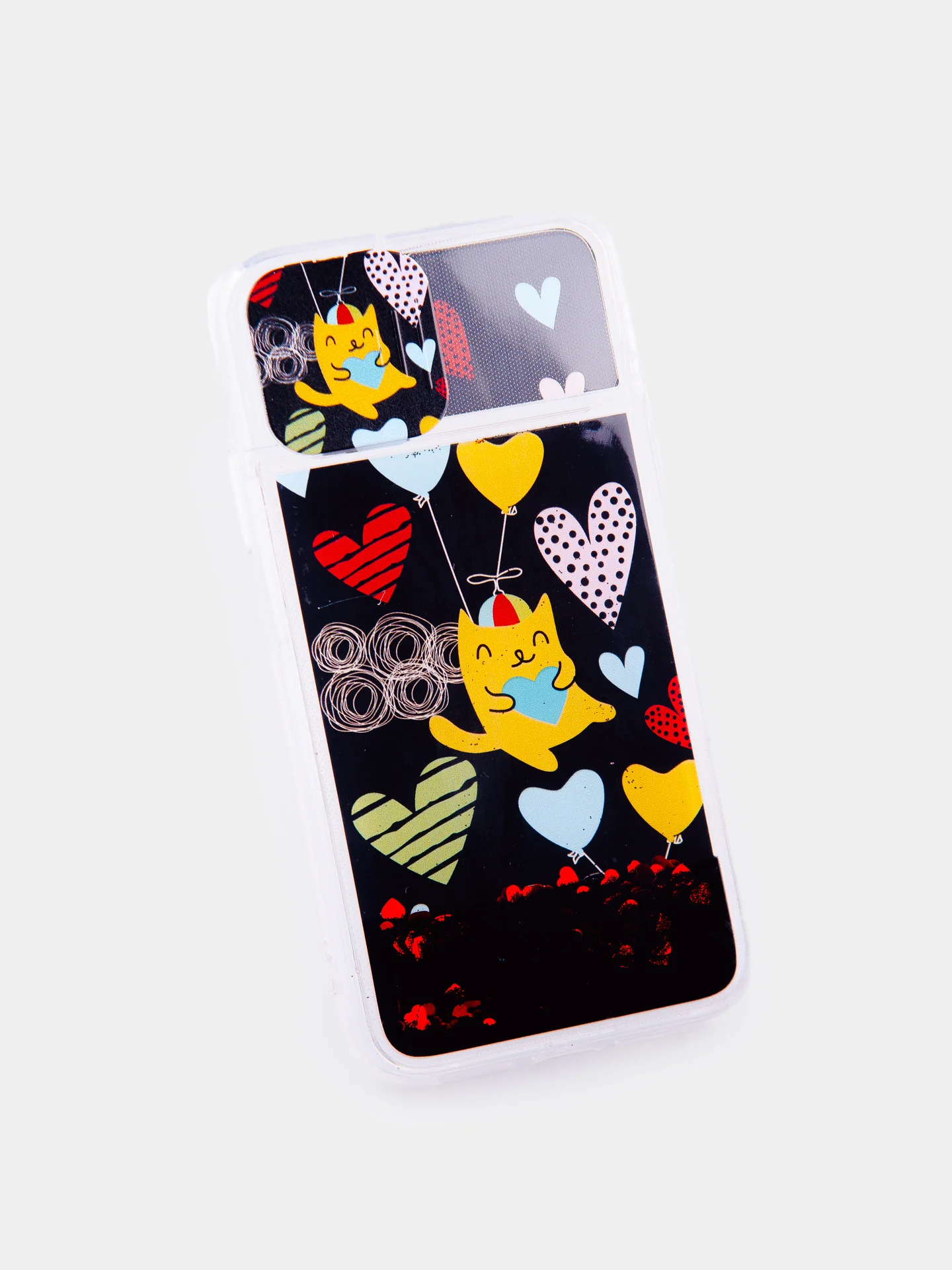 Черный чехол для Samsung Galaxy A02/A02s/A12/A32/A50/A51/S21 переливашка, защита камеры