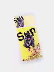 Лимонный чехол для Samsung Galaxy A02/A02s/A12/A32/A50/A51/S21 переливашка, защита камеры