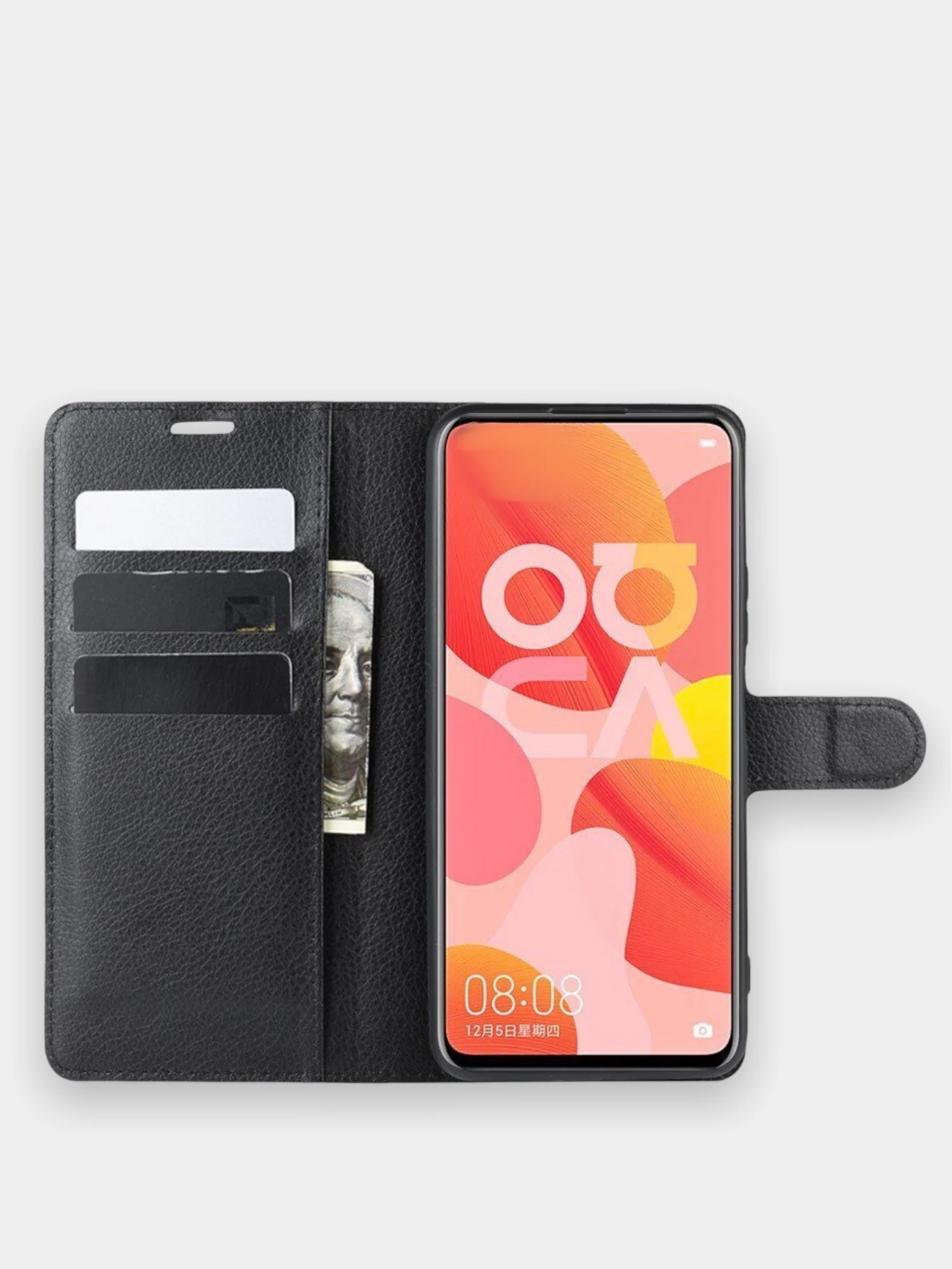 Голубой чехол книжка Oppo Find X3 Pro / X3 с магнитной застежкой