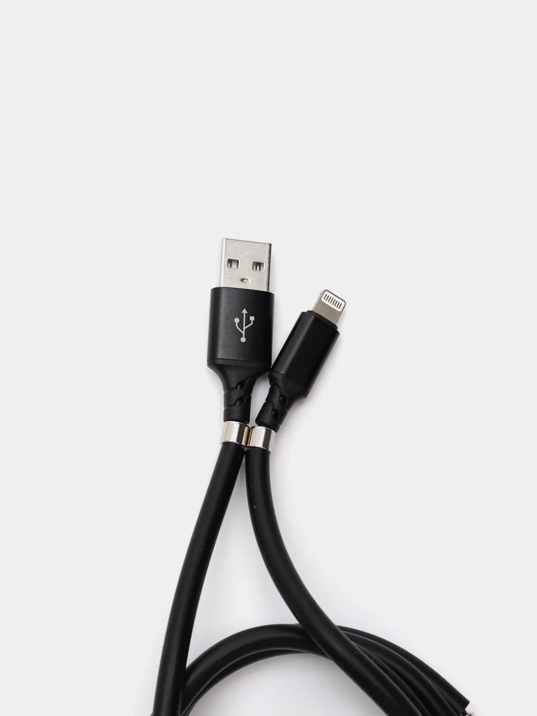 Зарядный кабель на магнитах (Type-C, Micro USB, Lightning) купить по цене  289 ₽ в интернет-магазине KazanExpress