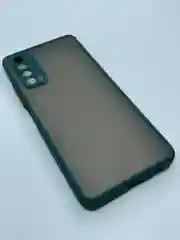 Лесной зеленый чехол для Huawei PSmart 2021 / Huawei Y7A / Enjoy 20 SE  матовый пластиковый