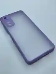 Лавандовый чехол для Huawei PSmart 2021 / Huawei Y7A / Enjoy 20 SE  матовый пластиковый