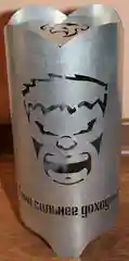 Розовый колпак для кальяна Супергерои