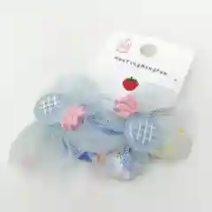 Голубой резинки детские для волос
