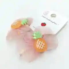 Фуксия резинки детские для волос