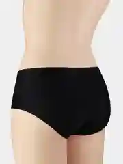 Черный трусы женские, бесшовные