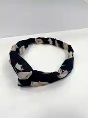 Синий меланж женская повязка на голову с резинкой