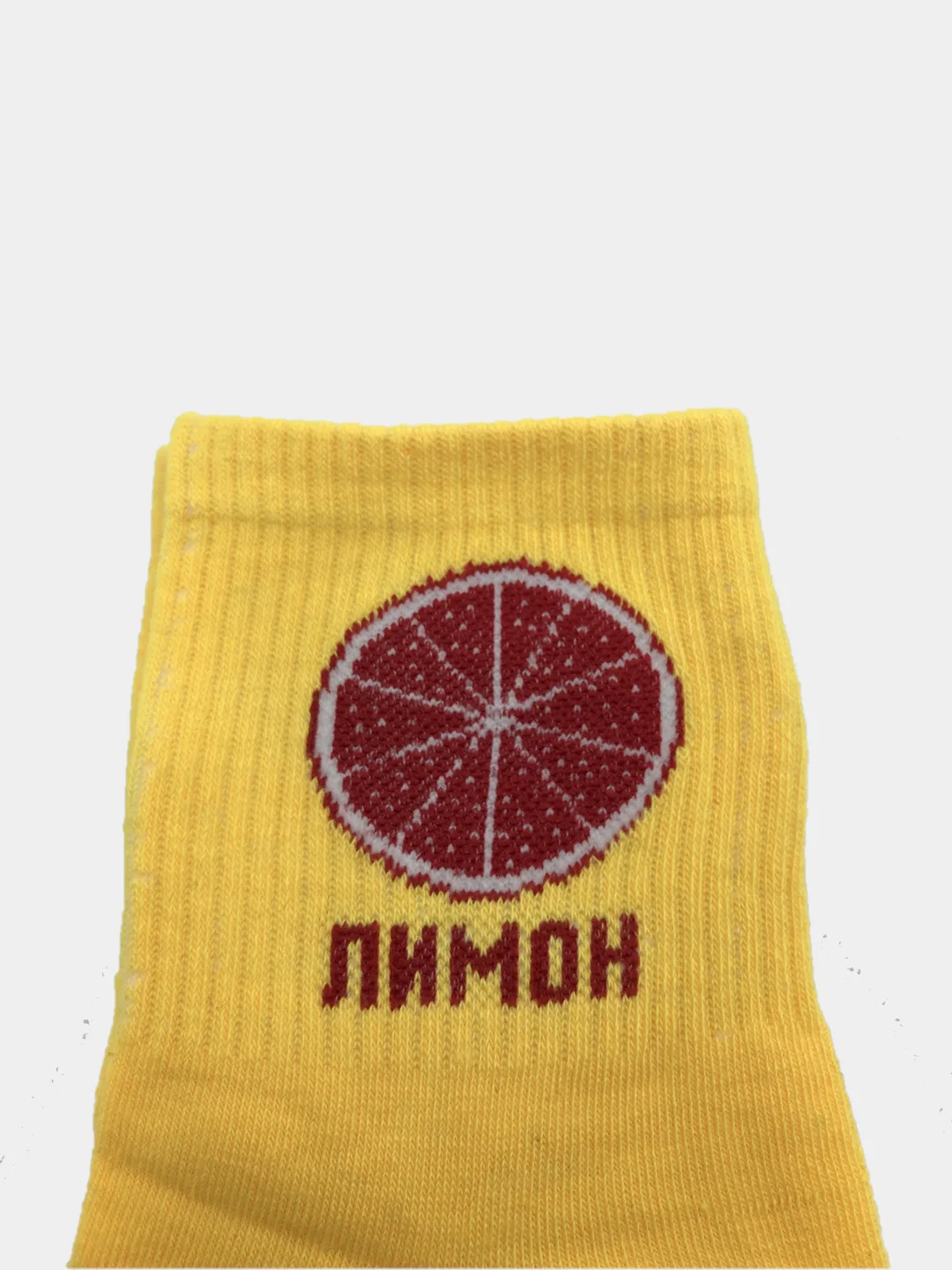 Носки с принтом фруктов