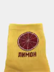 Носки с принтом фруктов